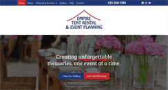 Desktop Screenshot of empiretentrental.com