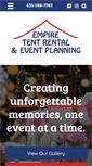 Mobile Screenshot of empiretentrental.com